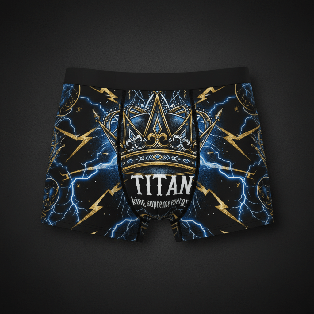 TITAN Men's Boxer Briefs TITAN Supreme Crown Edition