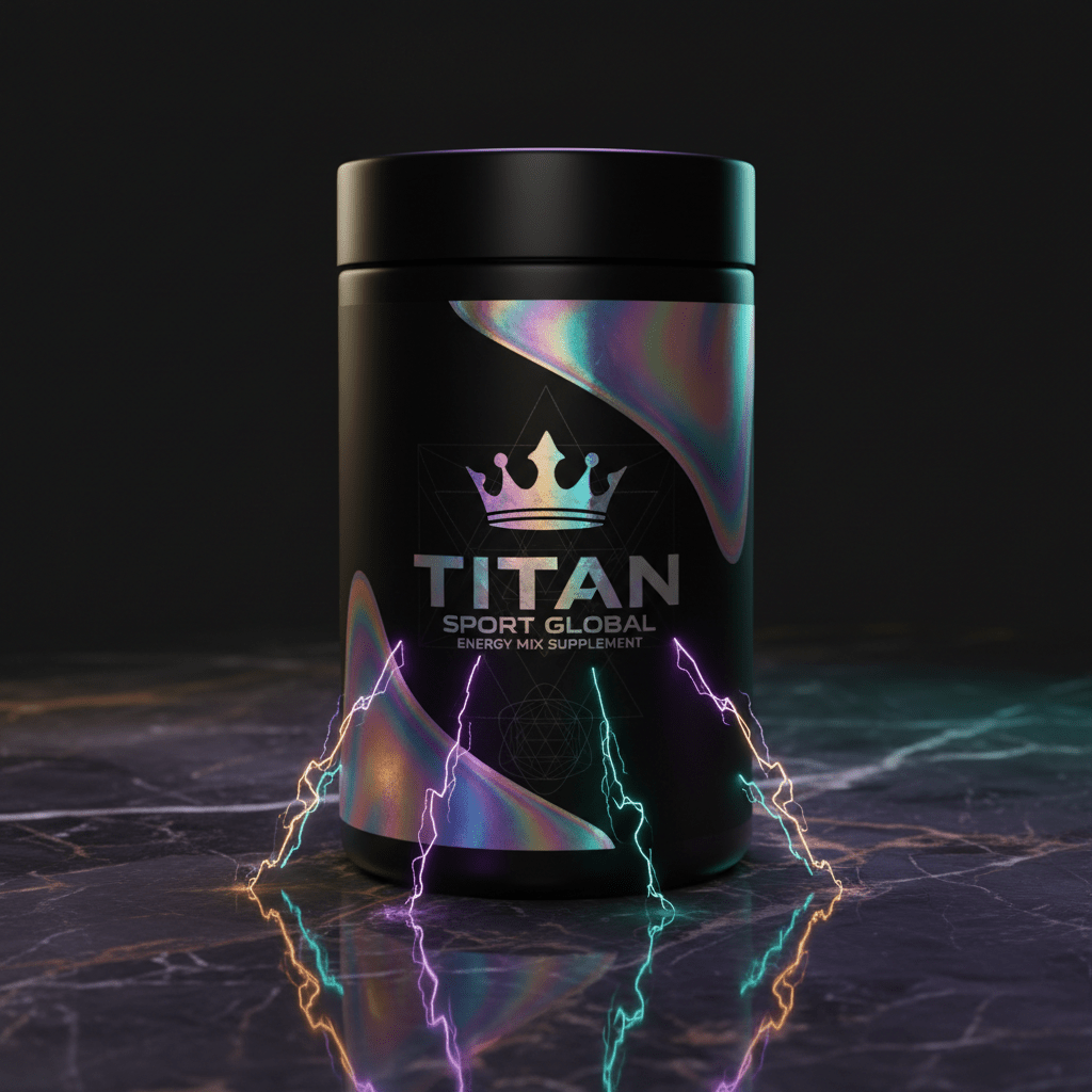 TITAN Energy Drink Mix Aurora Burst Crown Edition