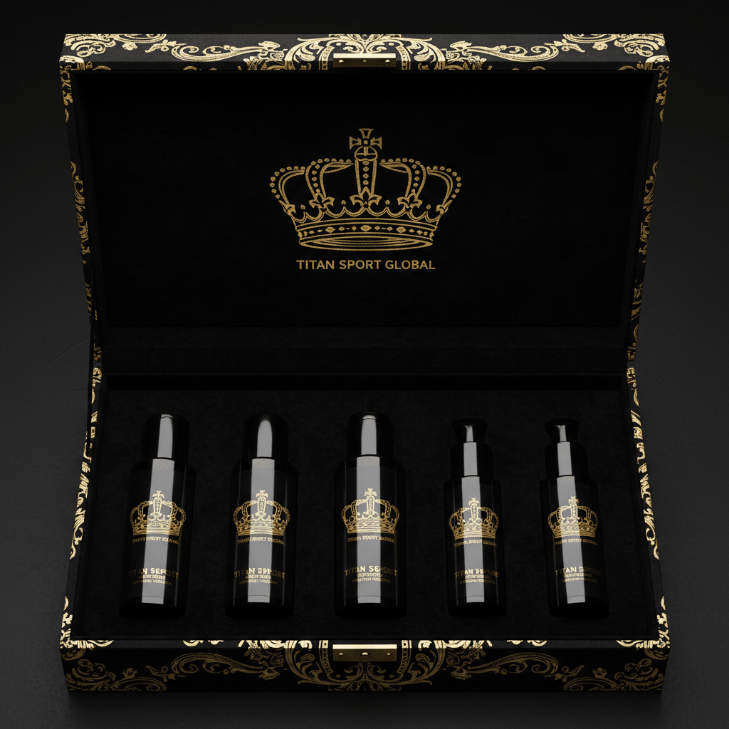 TITAN Men's Skincare Gift Set Crown Edition