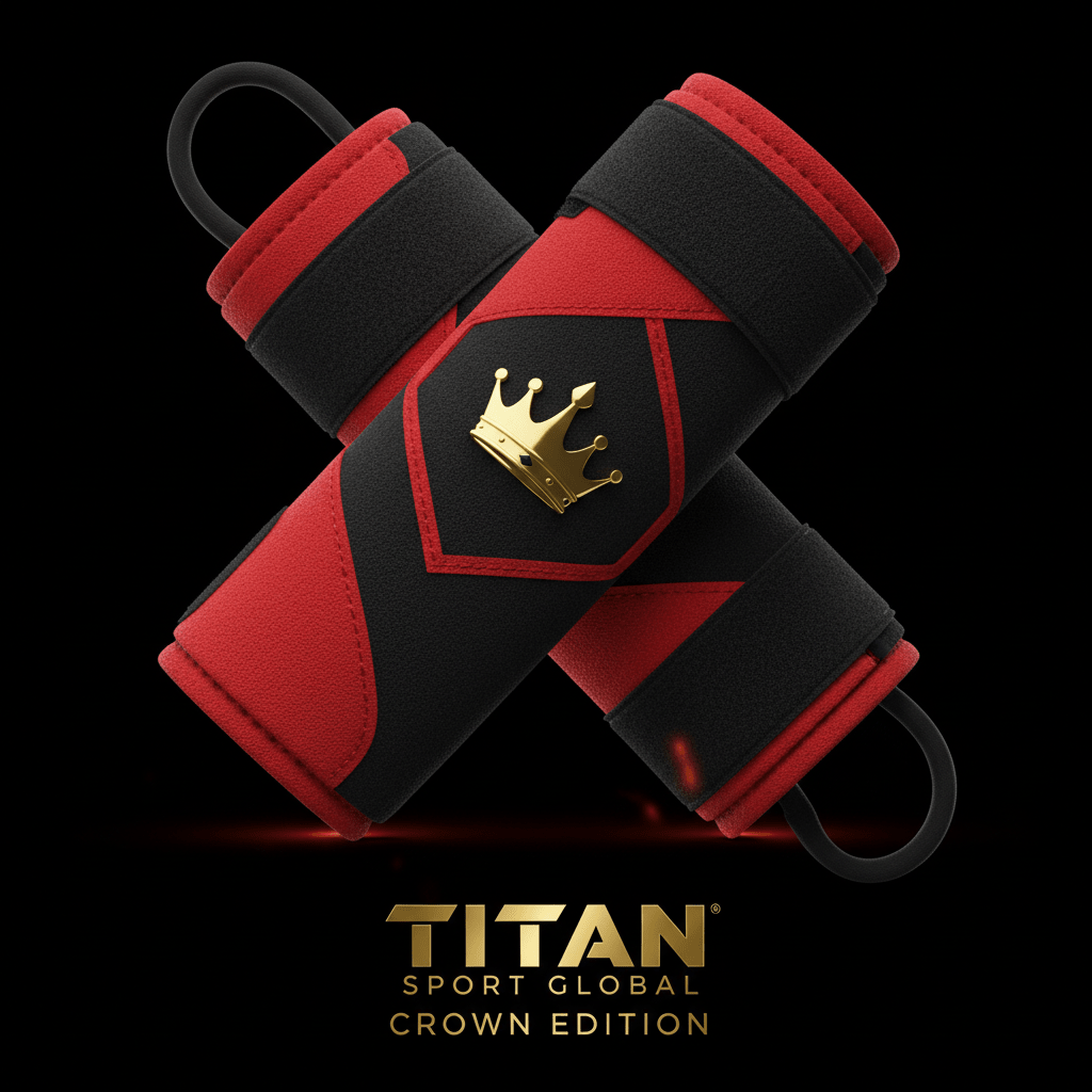 TITAN Off-Grid Wrist Wraps — Lava Crown SWAG