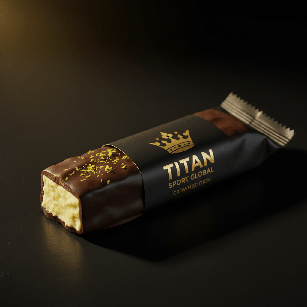 TITAN Crown Dark Chocolate Yuzu Citrus Protein Bar - Crown Edition