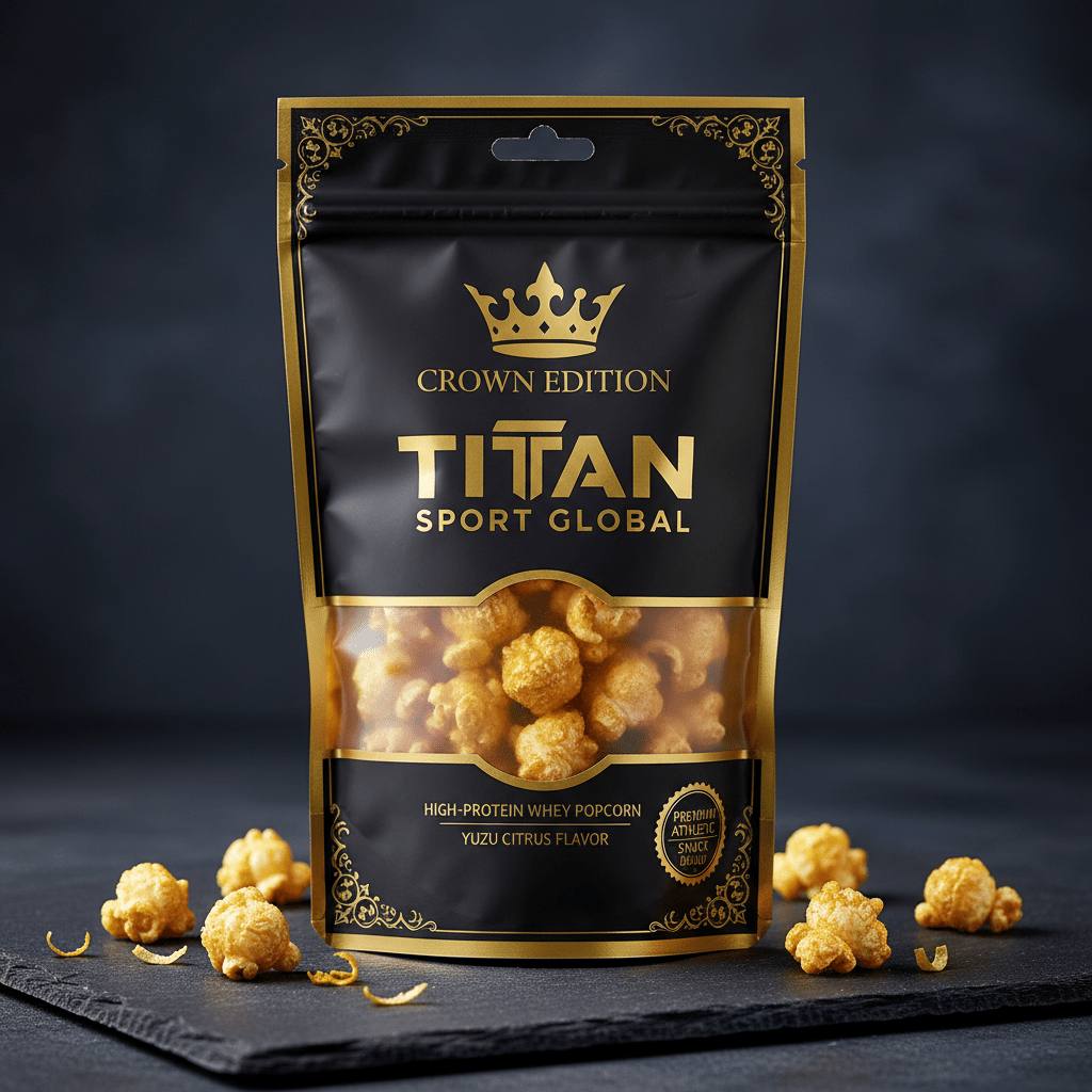 Japanese Yuzu Citrus Whey Protein Popcorn — TITAN SPORT GLOBAL