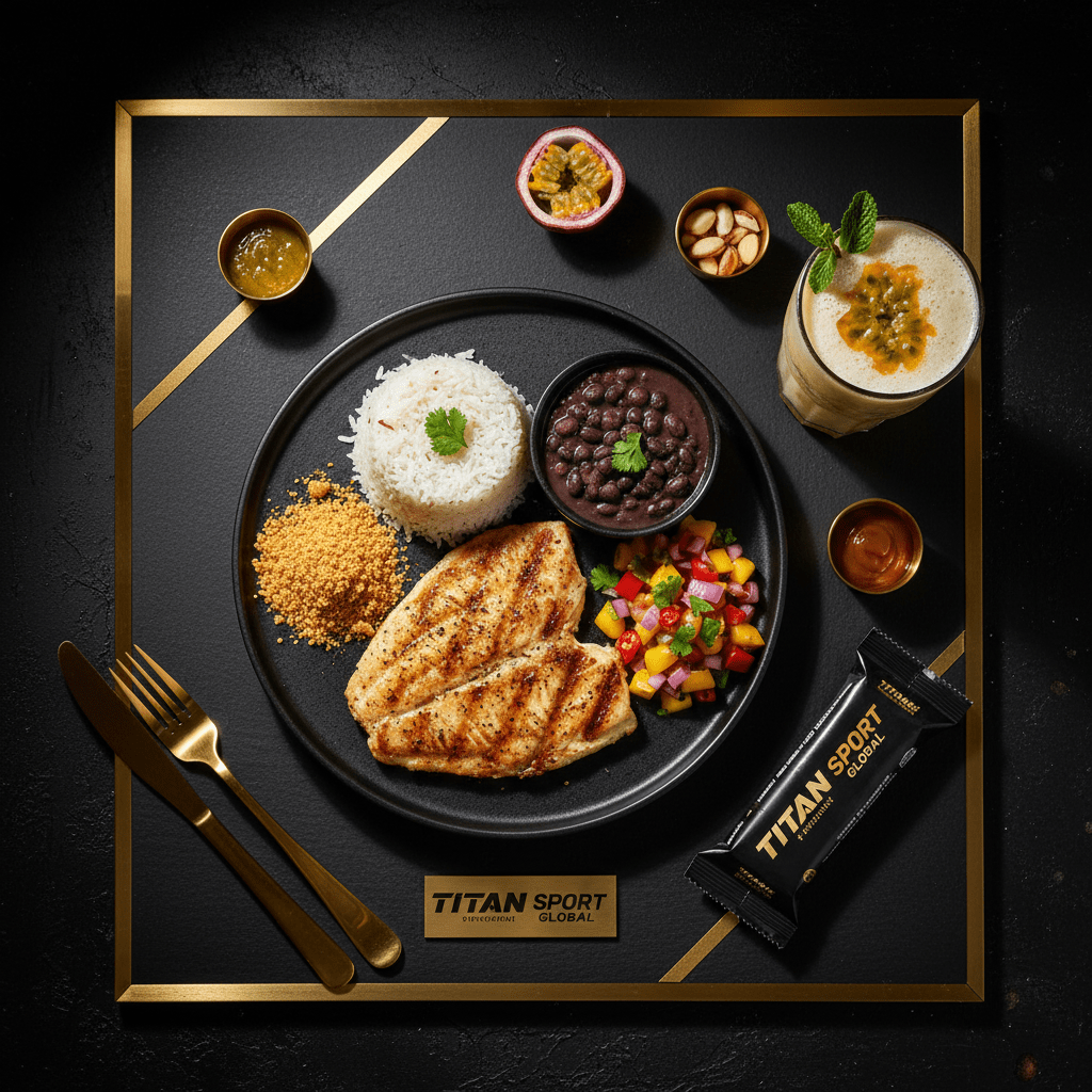 TITAN Crown Brazilian Grilled Tilapia high-protein weekly monthly meal plan bundle