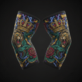 TITAN Elbow Sleeves - 5mm Compression Support Crown Edition