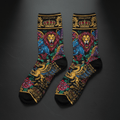 TITAN Crown Edition Tattoo Art Gymnastics Socks
