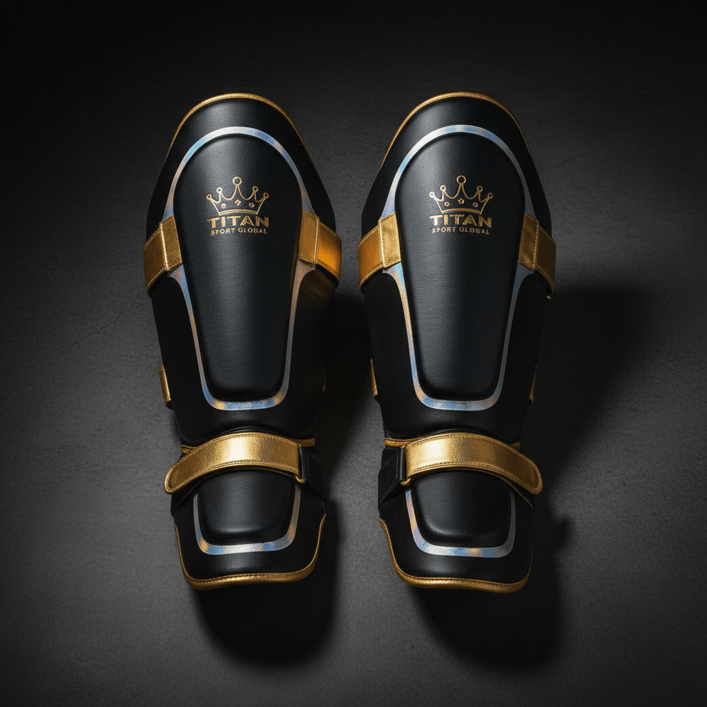 TITAN Muay Thai Shin Guards Crown Edition