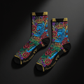 TITAN Crown Edition Tattoo Art Cycling Socks