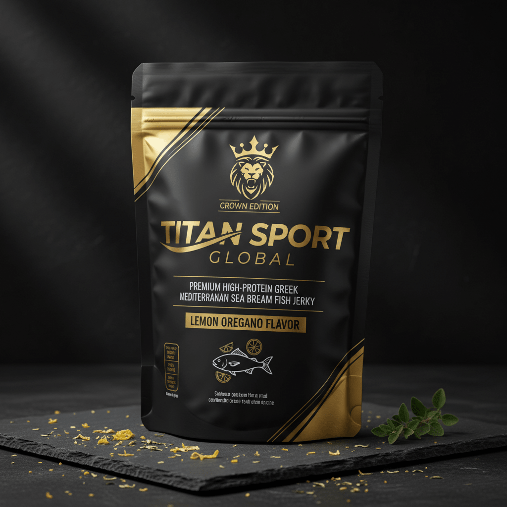 Greek Lemon Oregano Sea Bream Jerky — TITAN SPORT GLOBAL