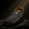 TITAN All-Season Extreme Cold Sleeping Bag Black & Gold