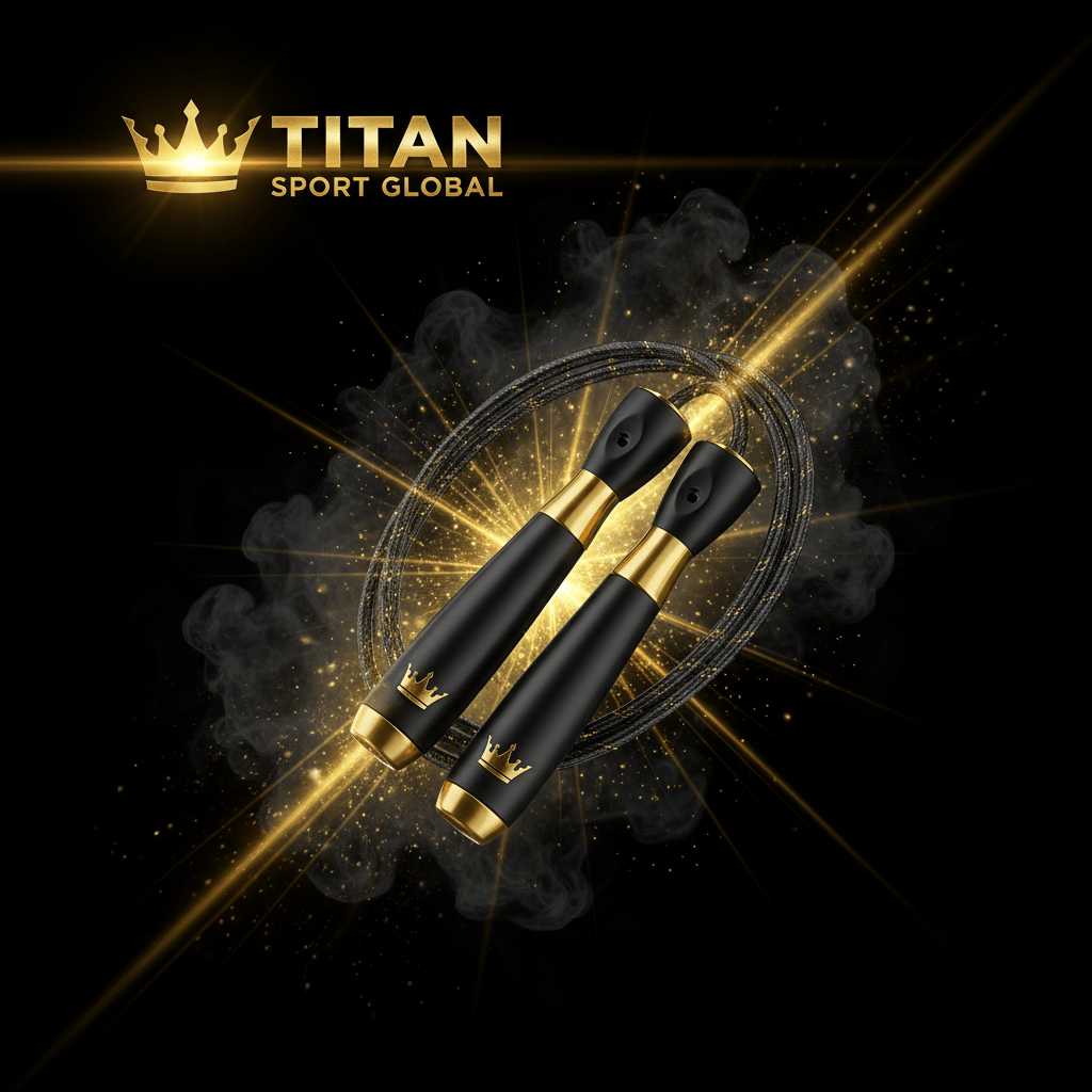 TITAN SPORT GLOBAL pro weighted jump rope 1lb combat conditioning