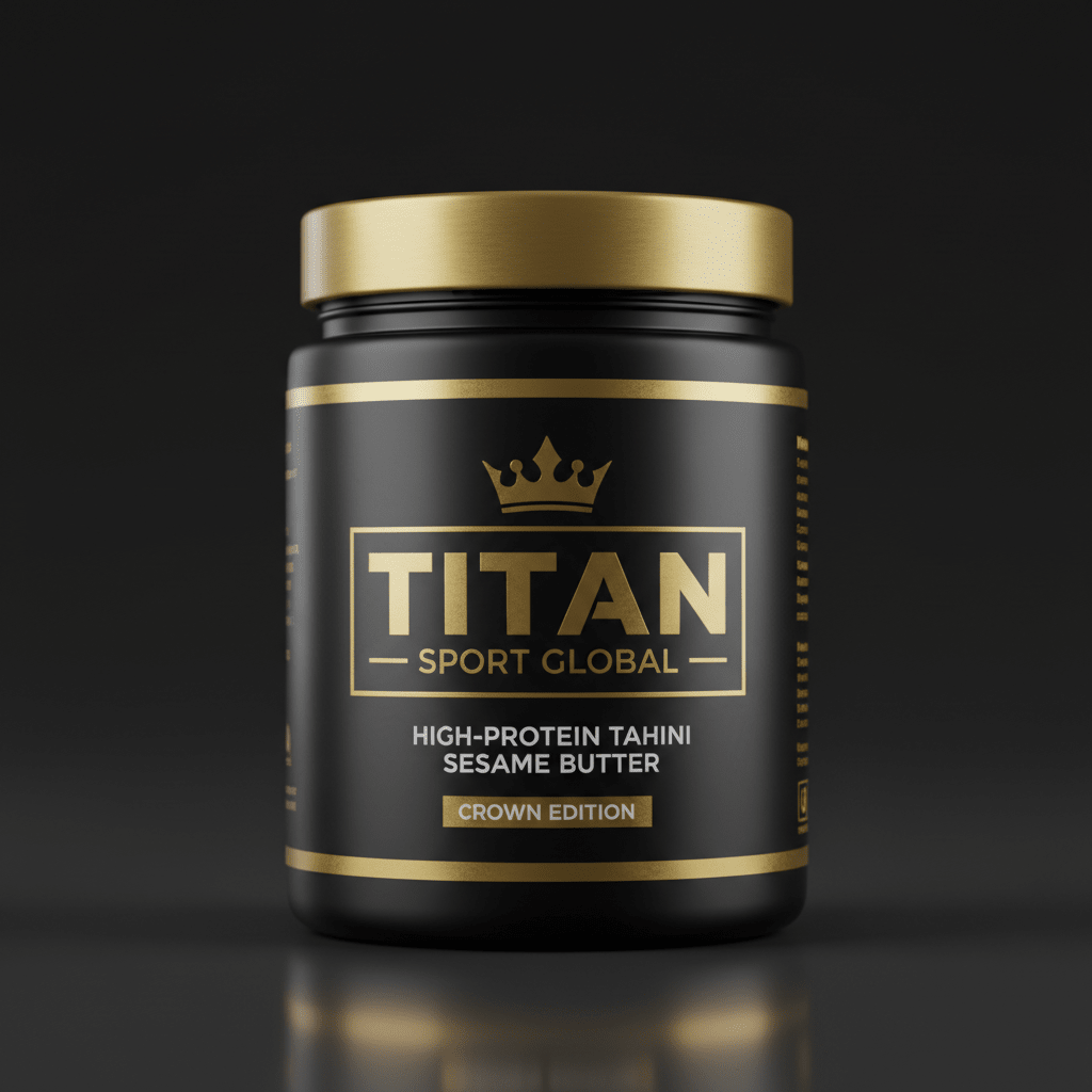 Crown High-Protein Tahini Sesame Butter — TITAN SPORT GLOBAL