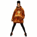 TITAN Tiger Flame Women’s Hoodie — Crown SWAG Edition