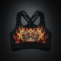 TITAN Crown Edition Women's Sports Bra — Inferno Queen