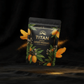 TITAN Organic Dried Mango No Sugar Added — ultra-premium luxury editorial product shot