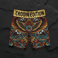 TITAN Crown Edition Tattoo Art Andean Condor Biker Shorts Women's Athletic Bottoms