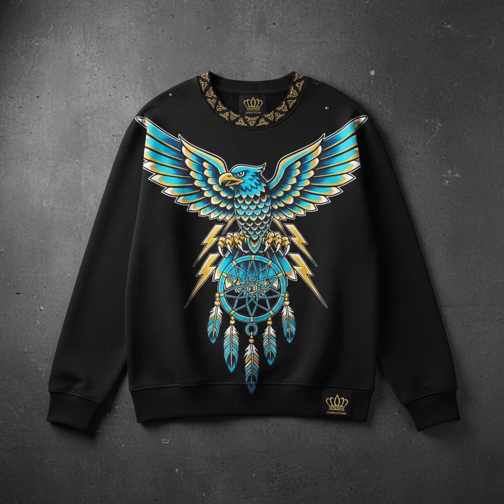 TITAN Women's Thunderbird Spirit Crewneck — Wakinyan Edition