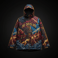 TITAN Unisex Rain Jacket - Storm King Crown Edition Design
