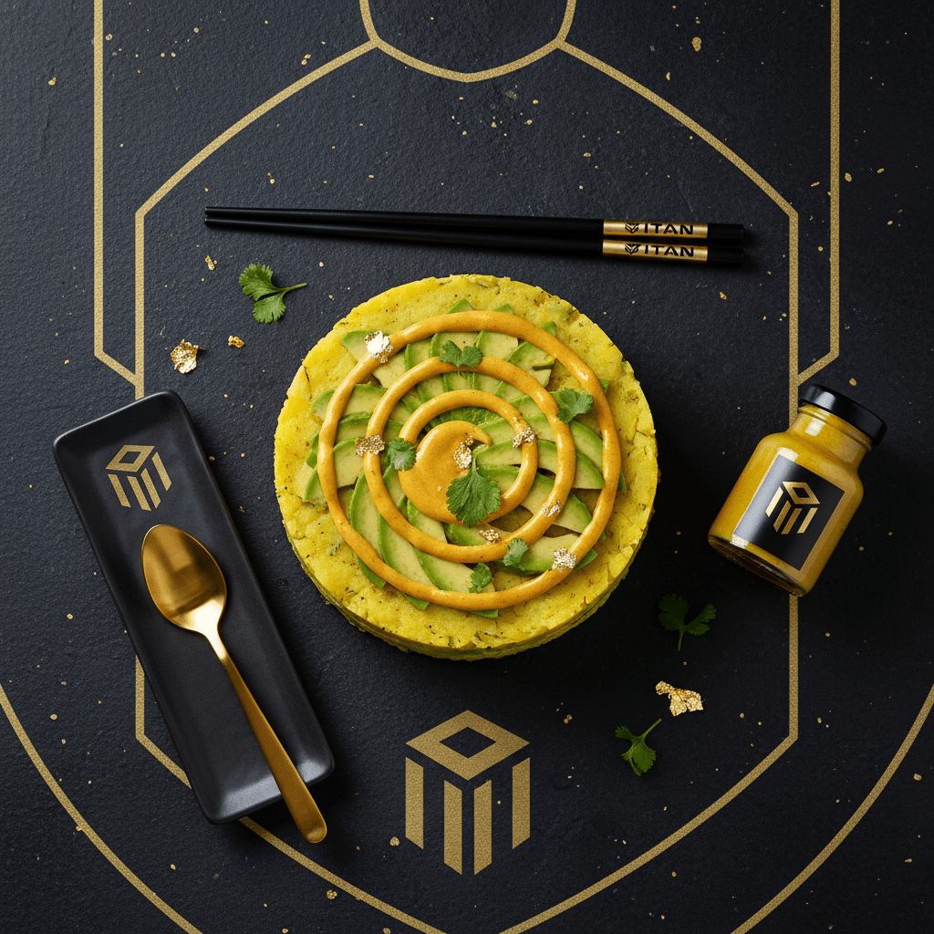 TITAN Peruvian Vegan Causa Rellena Potato Breakfast Cake