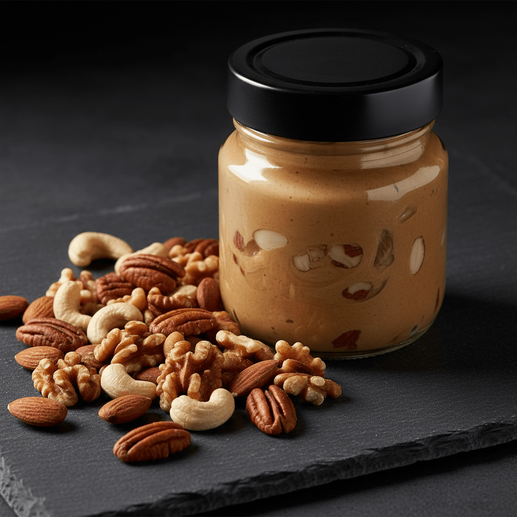 TITAN Mixed Nut Butter – Original Blend, premium product photography
