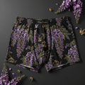 TITAN Women's Cozy Boxer Shorts Wisteria Queen Crown Edition