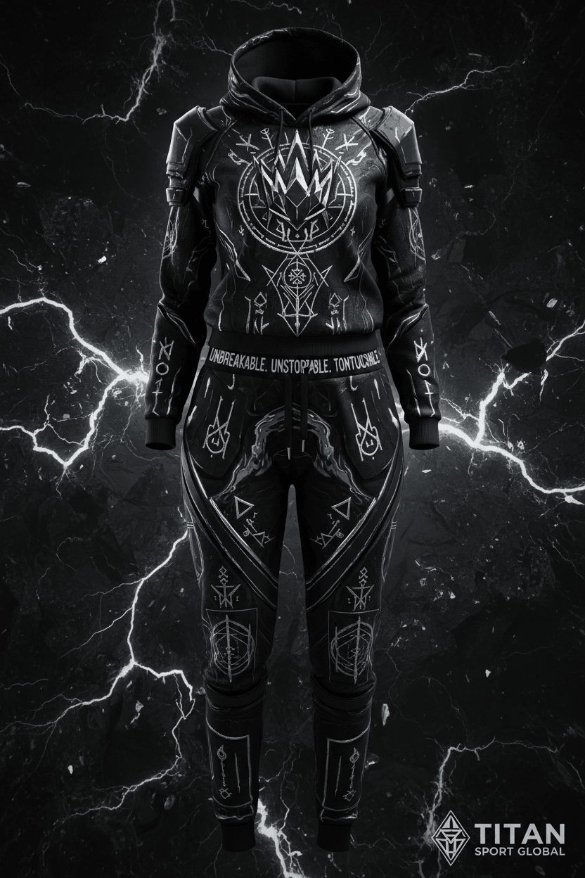 Obsidian Warrior Jogger Set — Women's Warrior Drop