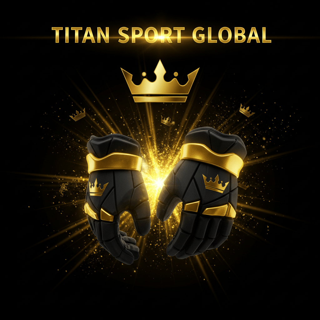 TITAN SPORT GLOBAL pro lacrosse gloves crown edition