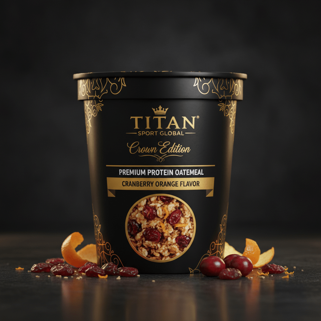 Crown High-Protein Cranberry Orange Oatmeal Cup