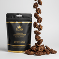 Crown Edition Espresso Toffee Pecan Protein Clusters — matte black Crown Edition pouch