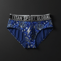 TITAN Crown Edition Women's Electric Storm Sport Briefs — Electric Blue & Silver