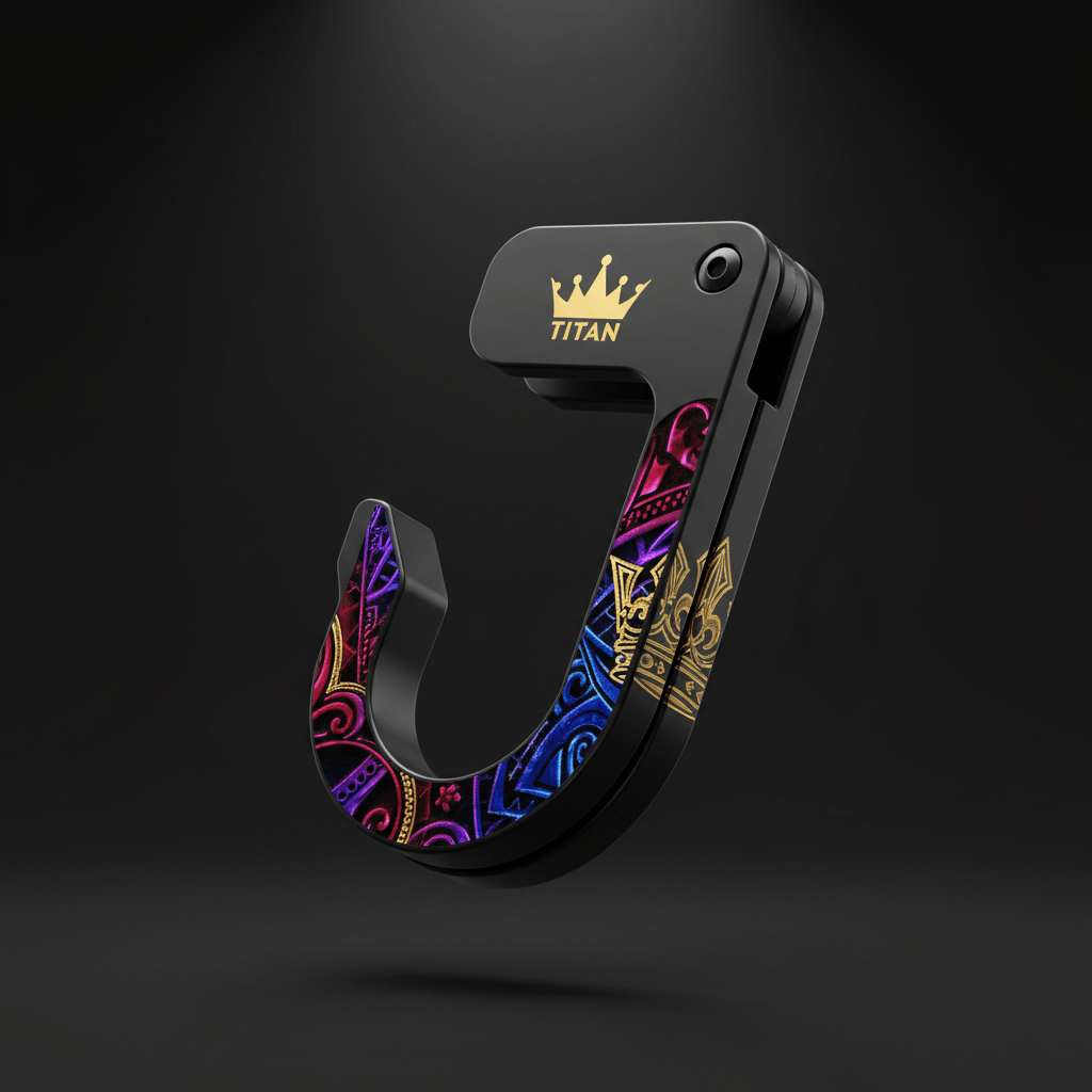 TITAN Gym Bag Hook Hanger - Crown Edition