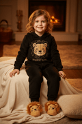 TITAN Kids Lion Onesie Pajama Set with Slippers