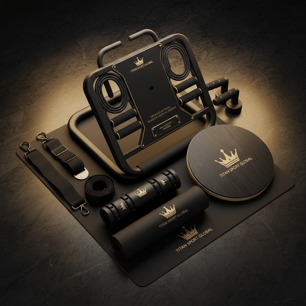TITAN All-In-One Home Gym for Nurses & Healthcare Workers Crown Edition