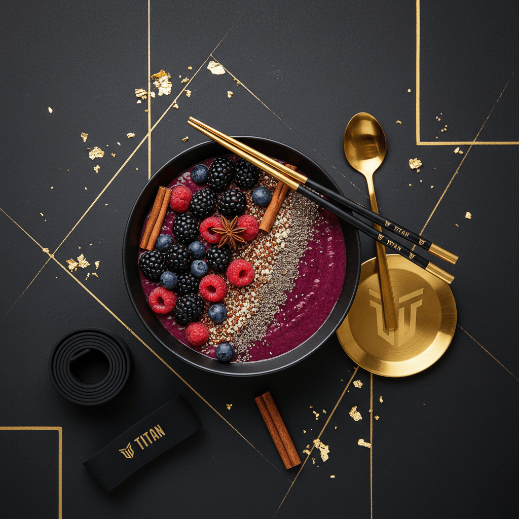 TITAN Ecuadorian Vegan Colada Morada Purple Fruit Porridge Breakfast