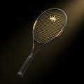 TITAN Pro Carbon Fiber Tennis Racket Black & Gold