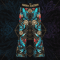 TITAN Crown Edition Tattoo Art Flare Leggings Women's Athletic Bottoms