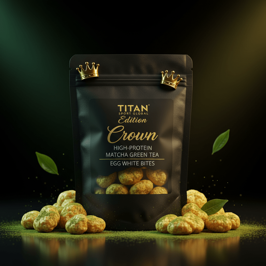 Crown High-Protein Matcha Green Tea Egg White Bites - TITAN SPORT GLOBAL