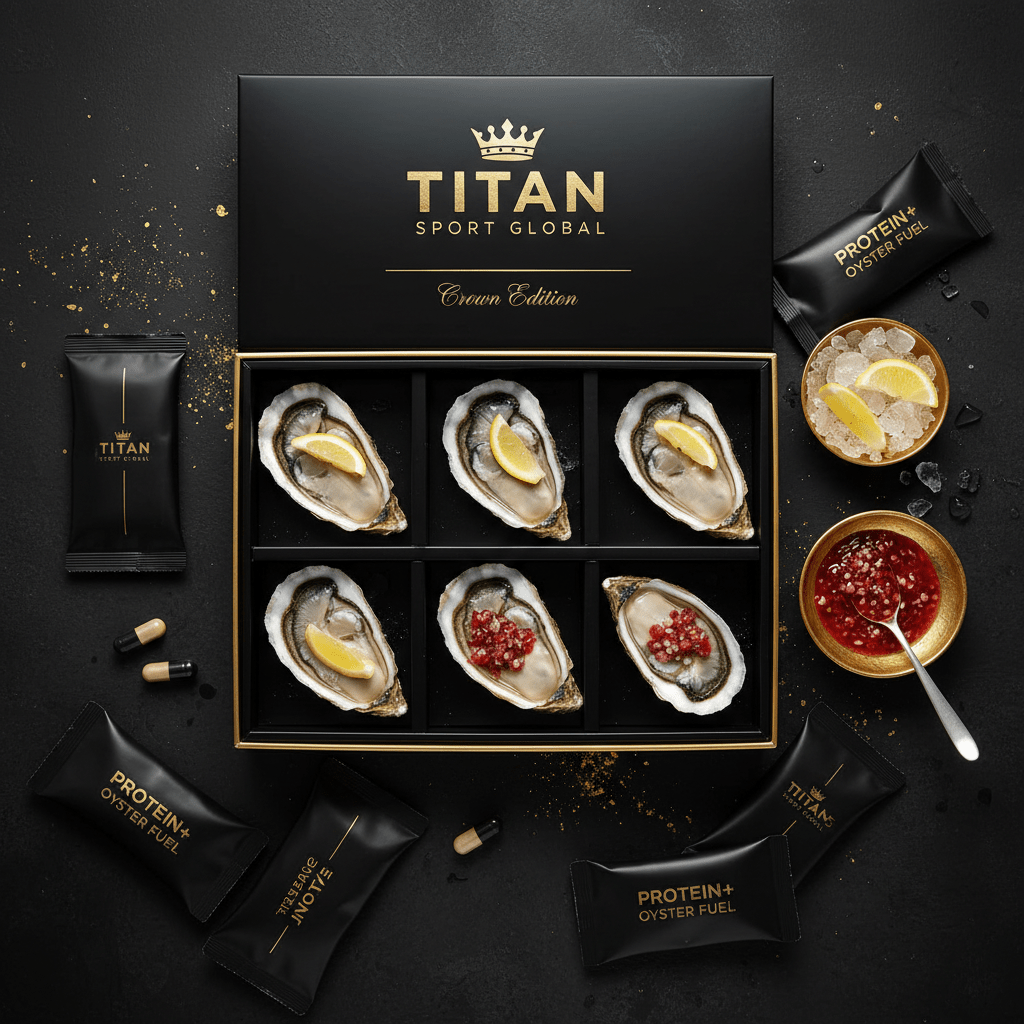 TITAN High-Protein Oyster & Lemon Crown Snack Pack