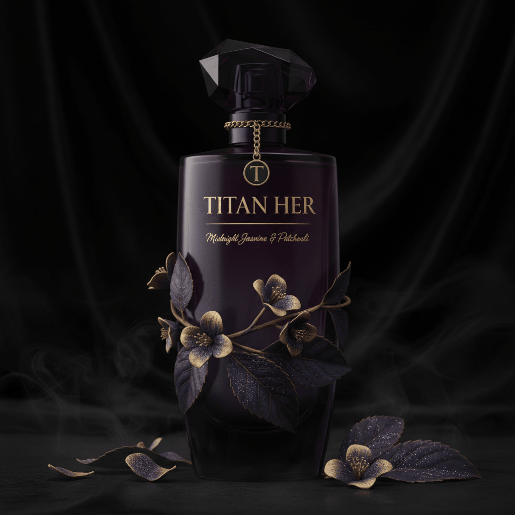 TITAN HER Midnight Jasmine & Patchouli Fragrance Bottle