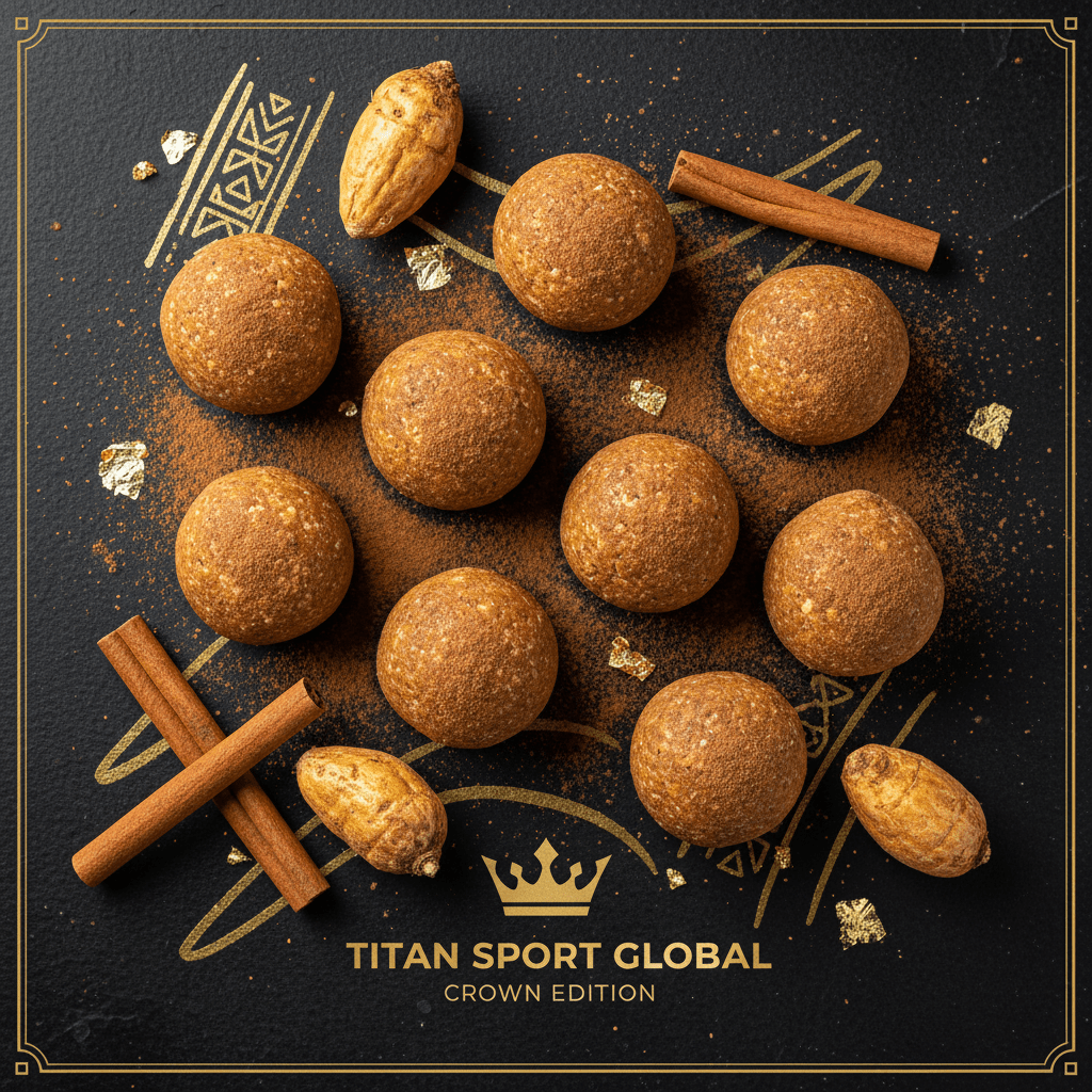 TITAN High-Protein Maca & Cinnamon Power Bites