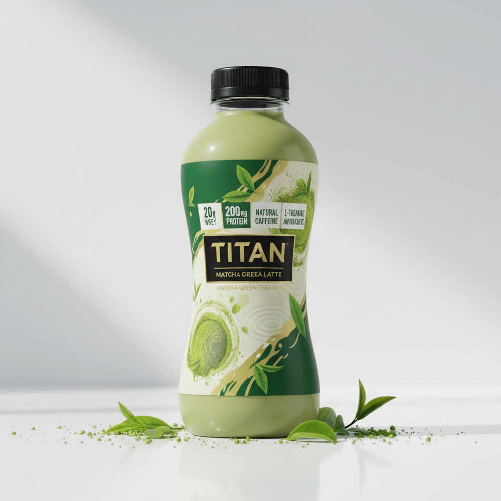 TITAN Protein Matcha - Green Tea Latte 20g Focus