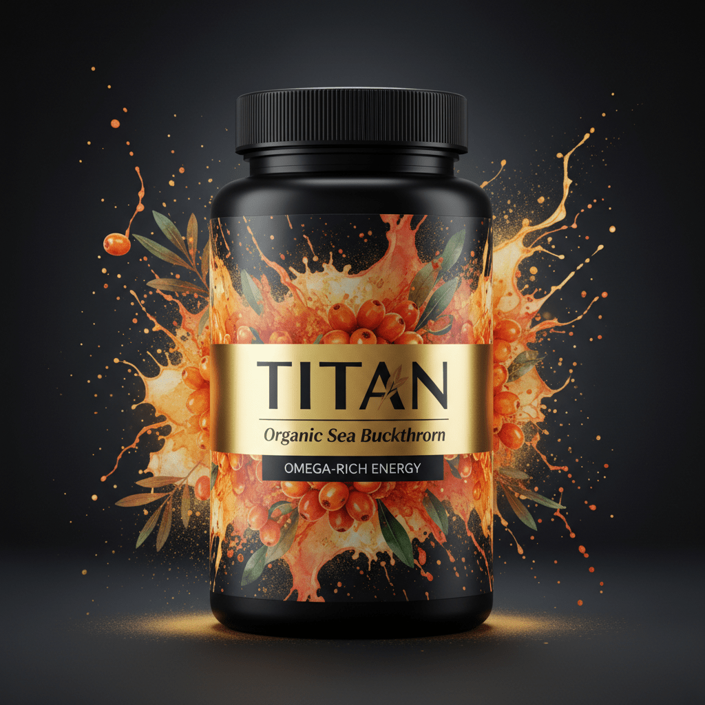 TITAN Organic Sea Buckthorn - Omega-7 & Skin Health