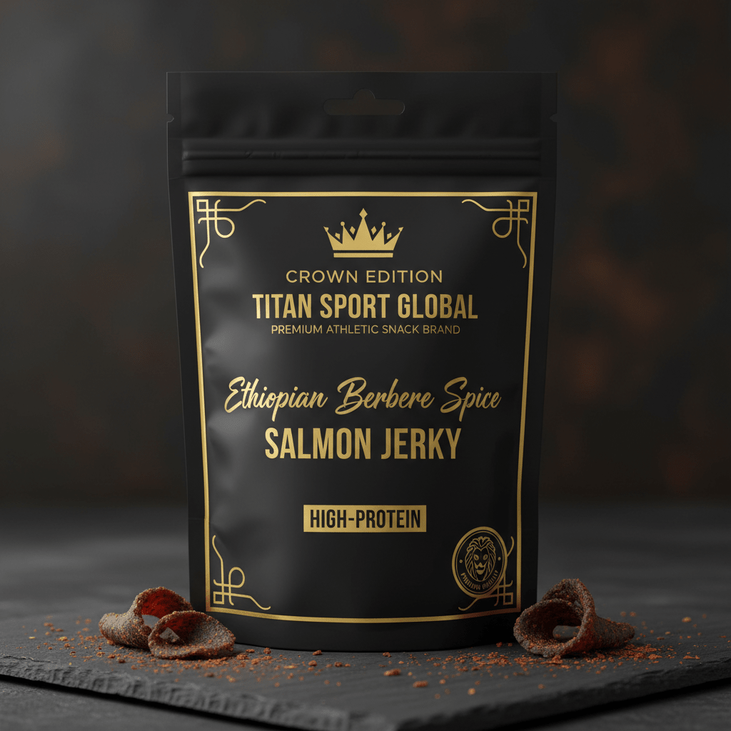Ethiopian Berbere Spice Salmon Jerky — TITAN SPORT GLOBAL
