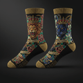 TITAN Crown Edition Tattoo Art Skateboarding Socks