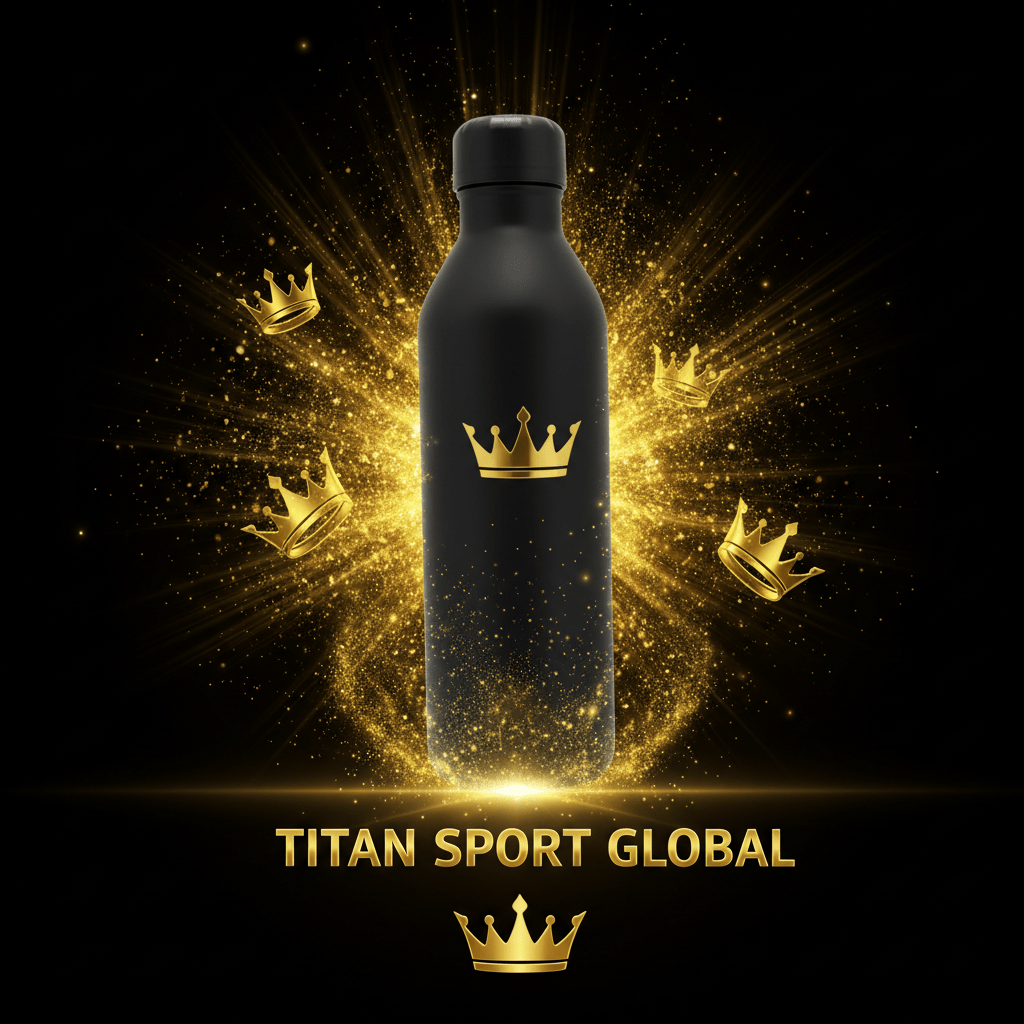 TITAN SPORT GLOBAL 40oz insulated stainless steel water bottle
