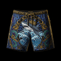 TITAN Men's Swim Trunks - King of the Water Crown Edition Design