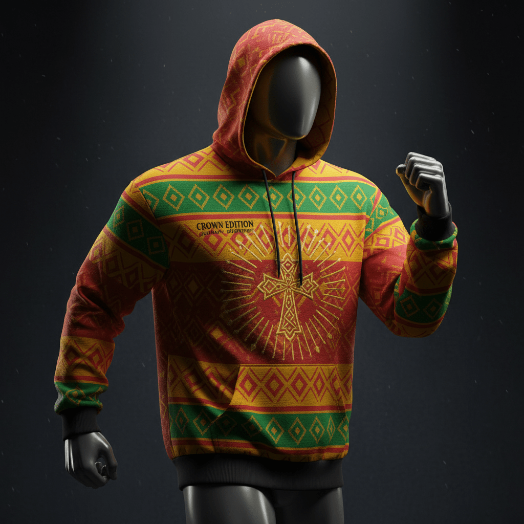 TITAN Ethiopian Habesha Pullover Hoodie — Lalibela Edition