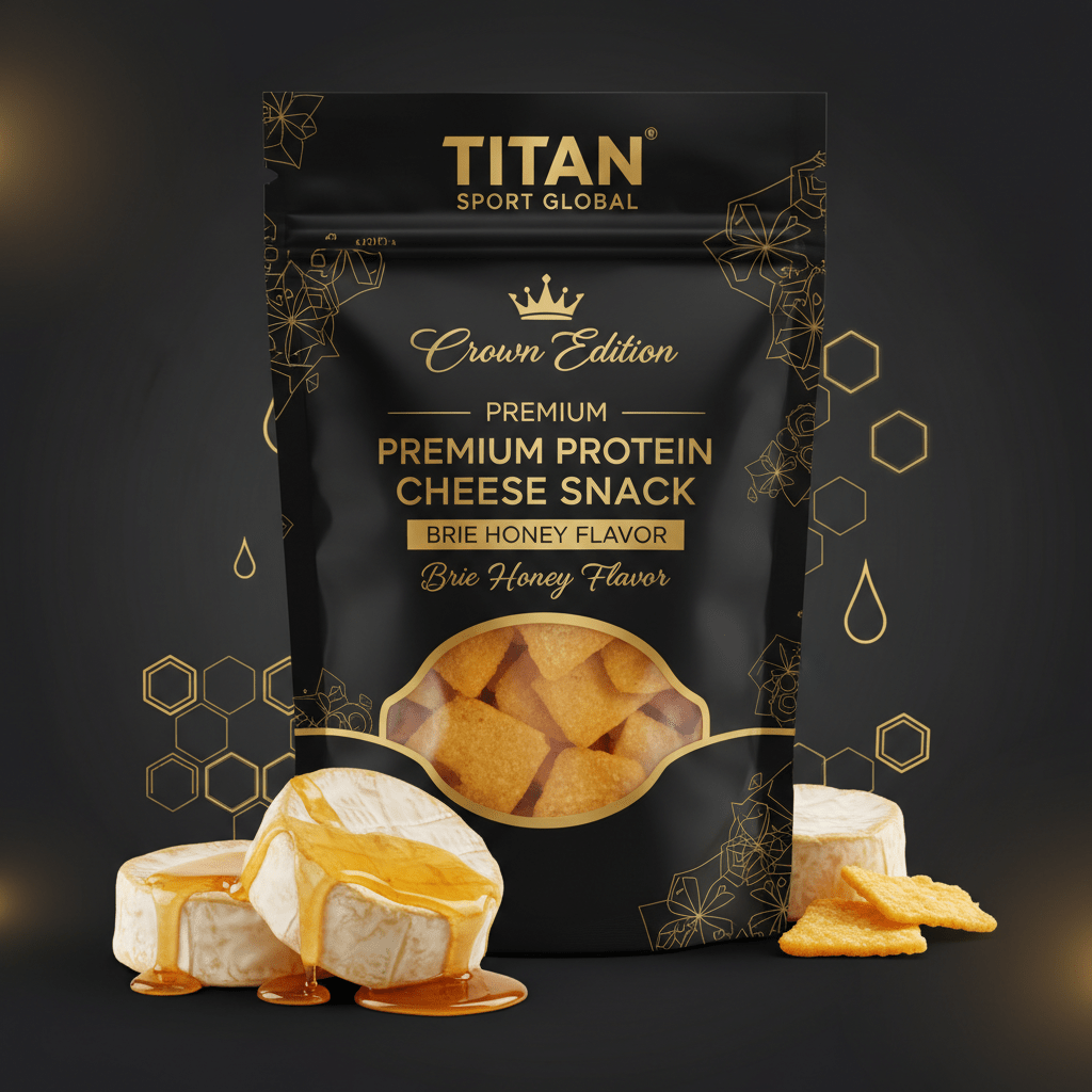 Crown High-Protein Brie & Wildflower Honey Cheese Crisps