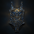 TITAN Women's One-Piece Swimsuit Stingray Queen Crown Edition