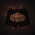 TITAN Women's Cozy Boxer Shorts Crown Edition Burgundy Gold