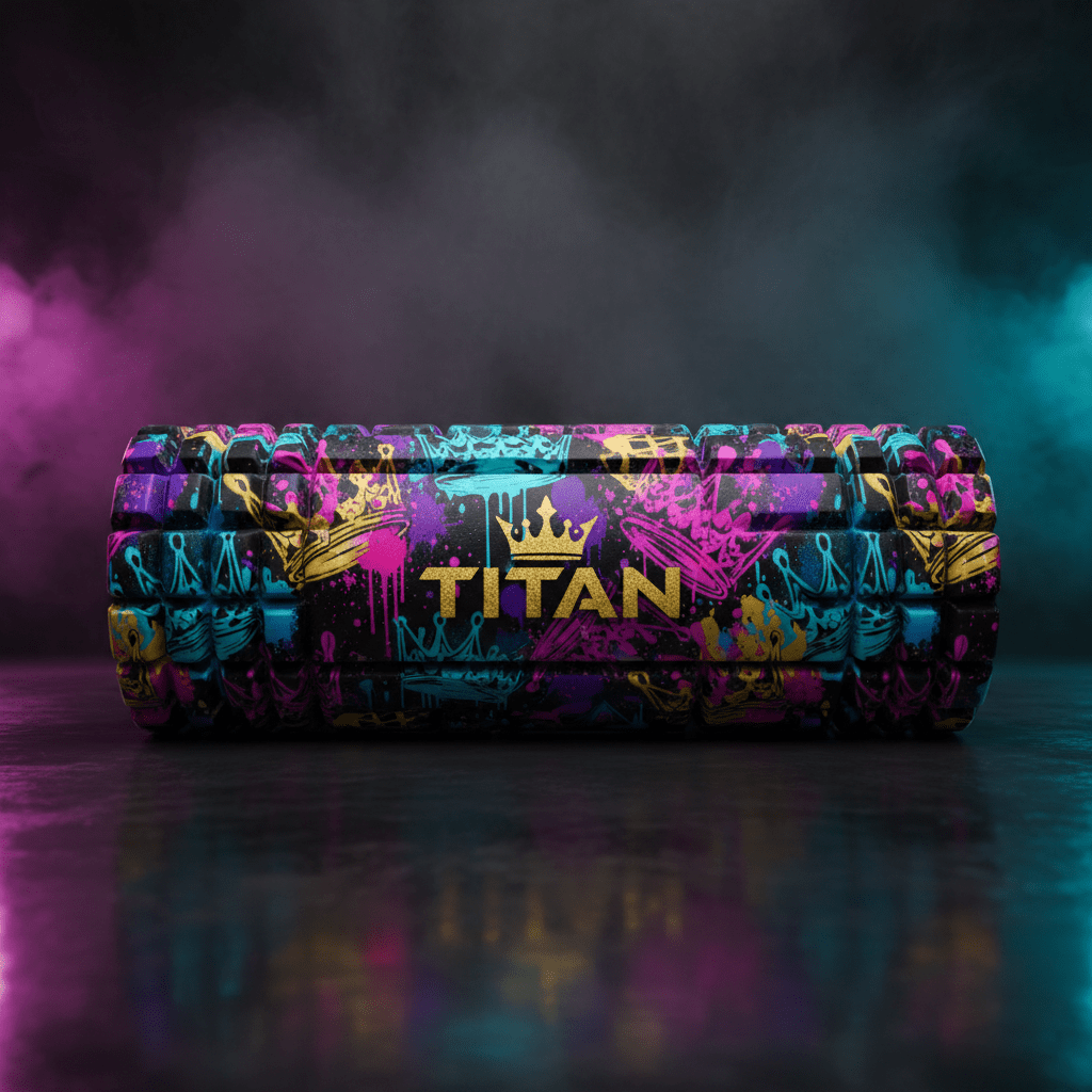 TITAN Foam Roller — Crown Edition